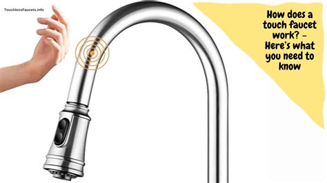 How Does A Touch Faucet Work Heres What You Need To Know Touchless Faucets