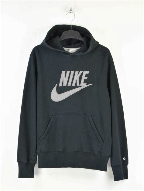 Nike Nike Vintage Y2k Men’s Big Logo Black Hoodie Size M Grailed