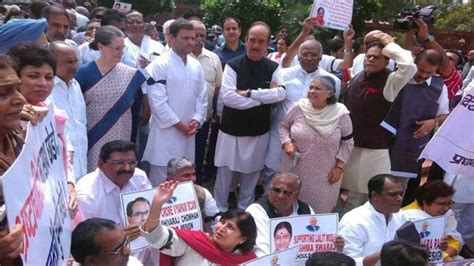 Congresss Black Day Protest Against Suspension Of 25 Mps Delhi News