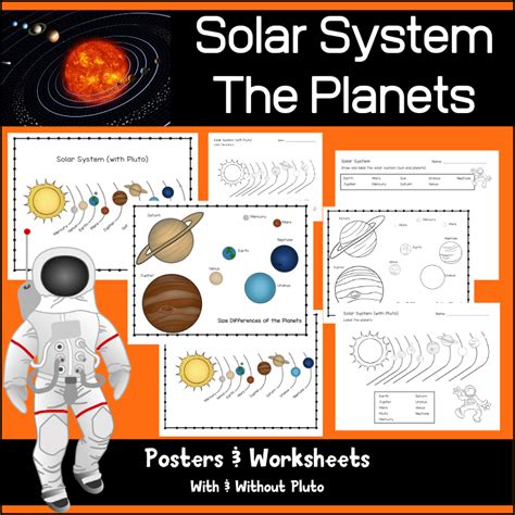 6th Grade Solar System Worksheets