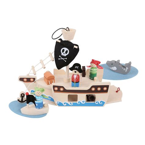 Mini Pirate Ship Play Set Shop Kids Toy Online Little Thinker