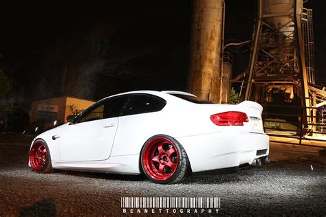 E92 M3 Slammed On Work Meister S1