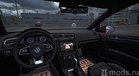 Скачать мод Volkswagen Golf R Line 7 5 2018 для Euro Truck Simulator 2