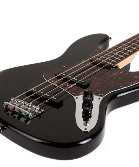 Jay Turser Jazz Bass Jtb402 Bk Casa Musical Delgado