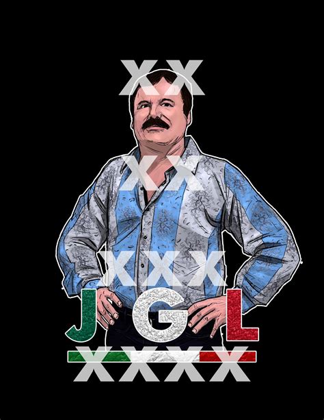 El Chapo Guzman Jgl Png Dl Etsy Canada