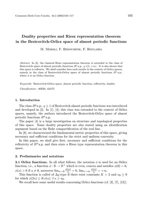 Pdf Duality Properties And Riesz Representation Theorem In The