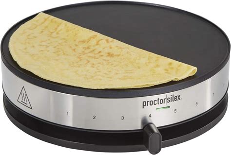 Amazon Proctor Silex Electric Crepe Maker With 13 Nonstick