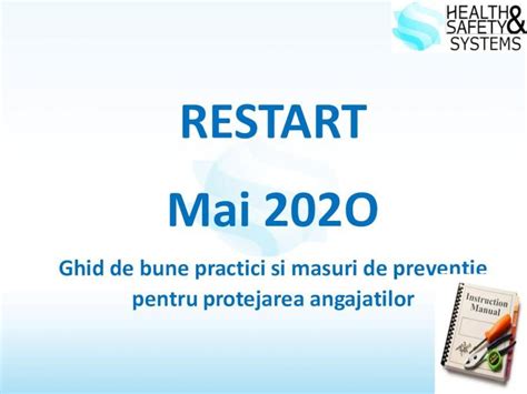 PDF RESTART Mai 202O Urziceni Activitate Ghid De Bune Practici Si