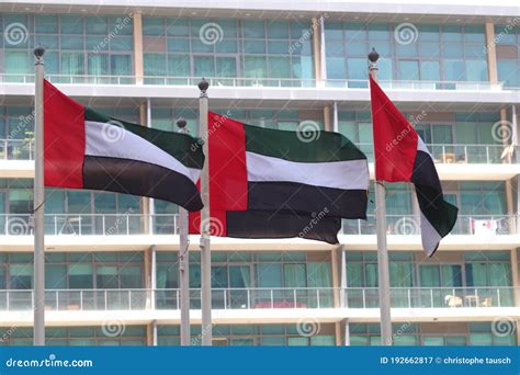 Flags Of United Arab Emirates The Flag Contains The Pan Arab Colors