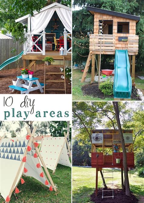 10 Unique DIY Playset Ideas for Outdoor Fun | Playset outdoor, Backyard ...