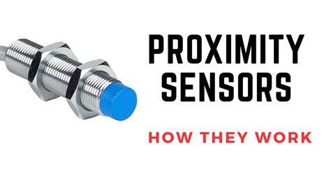 Proximity Sensors Principle Of Operation Youtube