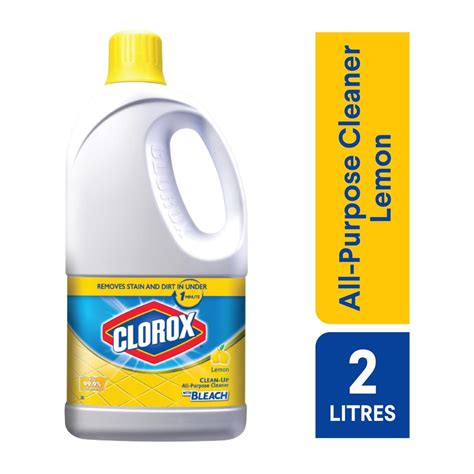 Clorox Clean Up All Purpose Cleaner 2l Lemon Scent Disinfectant With Bleach Shopee Philippines