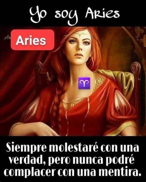 Pin De Maria Vazquez En Signos Signo Zodiacal Aries Frases Con