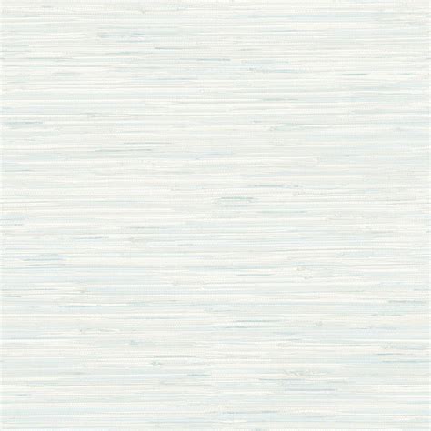 Brewster Natalie Light Blue Faux Grasscloth Wallpaper Sample 2704