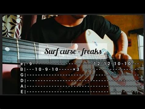 Surf Curse Freaks Guitar Cover With Tab YouTube