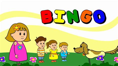 BINGO Song With Lyrics Nursery Rhymes HD YouTube