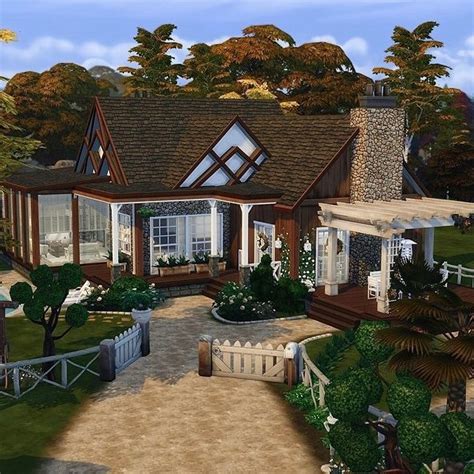 FarmHouse No CC Screenshots The Sims 4 Rooms Lots CurseForge