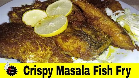 Fish Fry Recipe Easy Tasty Fried Fish Crispy Masala Fish Fry