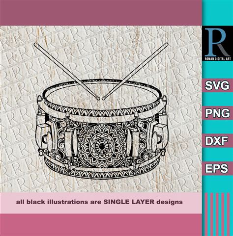 Marching Snare Drum Art