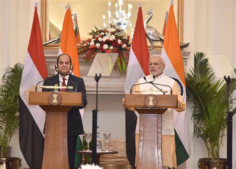 Press Statement By Pm During The Visit Of President Of Egypt To India