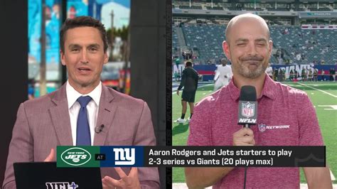 Nfl Network Insider Mike Garafolo New York Jets Quarterback Aaron