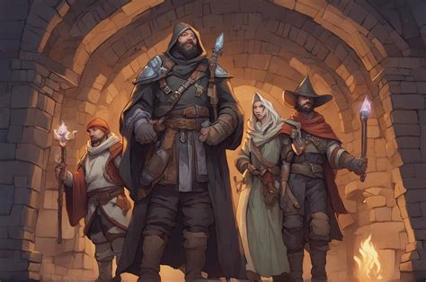 fantasy adventuring party  riftmann  deviantart