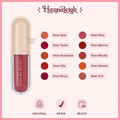 Jual DEAR ME BEAUTY Serum Lip Tint 3 5ml Shopee Indonesia