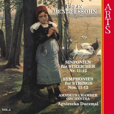 Amazon Mendelssohn Bartholdy Symphonies For Strings Nos