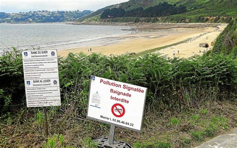 À Lannion après les fortes pluies baignade interdite de façon