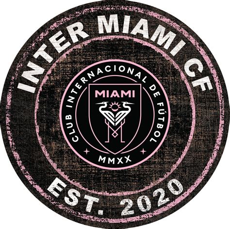 D Inter Miami Team Logo Wall Art Inter Miami For Wall Inter Miami