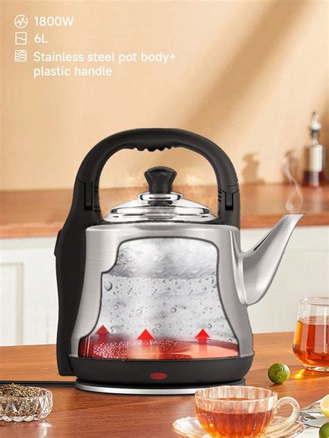 Winning Star Electric Kettle L Stainless Steel Tea Kettle W Fast