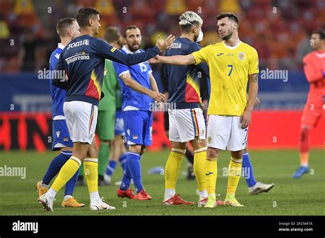 Drago Nedelcu And Andrei Cordea In Action During The Fifa World Cup