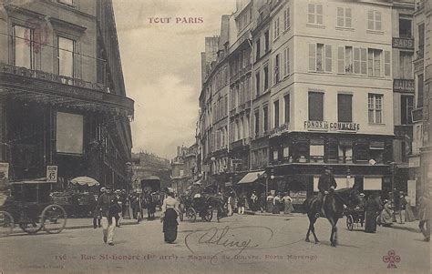 Paris Rue Saint Honoré Paris Ier Arr Cartes Postales Anciennes