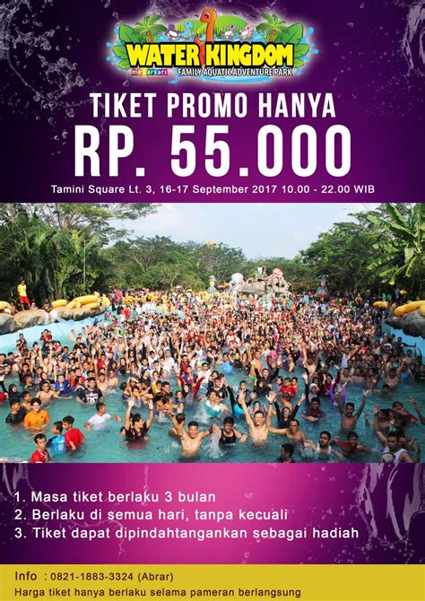 Harga Tiket Water Kingdom Newstempo