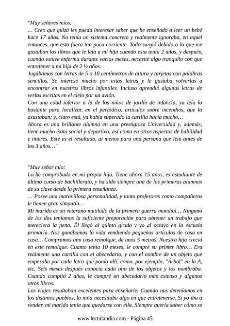 Cómo enseñar a leer a su bebe Glenn J Doman pdf