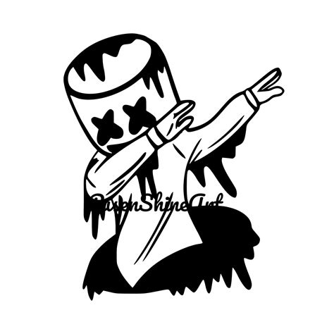 Marshmello Svg Marshmello Logo Svg Marshmello Dj Keep It Etsy