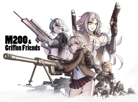 少女前線「소녀전선 少女前線 ドルフロ M200 Sl8 Hunter M20」척탄병grenadierのイラスト