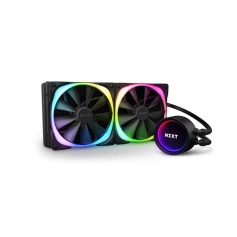 Nzxt Kraken X53 Rgb 240mm Aio Liquid Cooling With Aer Rgb Fans Sku Rl Krx53 R1 Dfestore