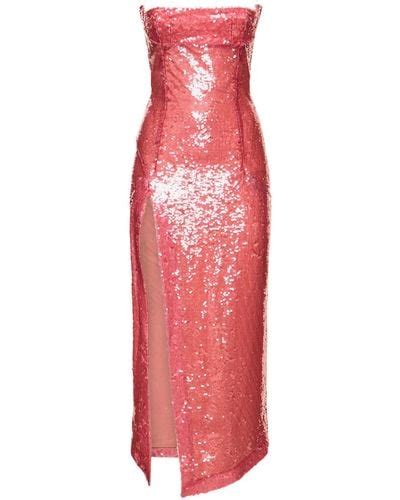 The Attico Sequin Dresses For Women Lyst