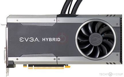 Evga Gtx Ftw Hybrid Specs Techpowerup Gpu Database