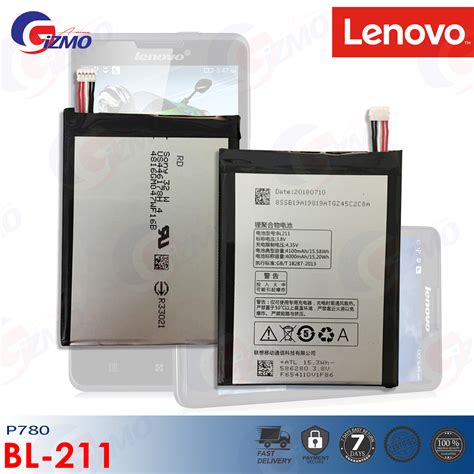 Lenovo P780 Built In Battery Model BL211 AMIMA Gizmo Lithium Ion High