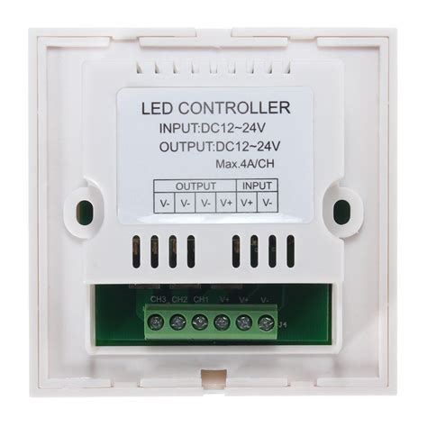 Single Color Touch Panel Dimmer Wall Switch Controller For LED Light