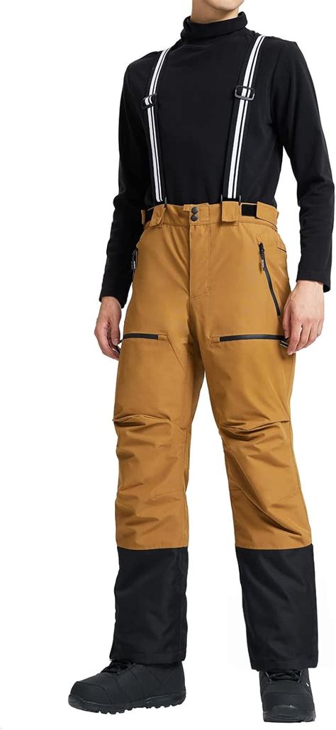 Pioneer Camp Mens Snow Ski Pants Waterproof Insulated