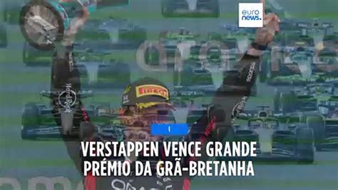 Verstappen Vence Grande Pr Mio Da Gr Bretanha V Deo Dailymotion