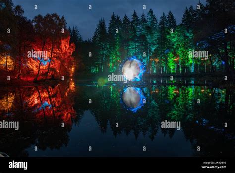 The Enchanted Forest, Faskally Forest, Pitlochry, Perthshire, Scotland, UK Stock Photo - Alamy