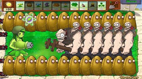 Super Dr Boss Vs 99 Zombie Yeti Vs 99 Gatling Pea Plants Vs Zombies