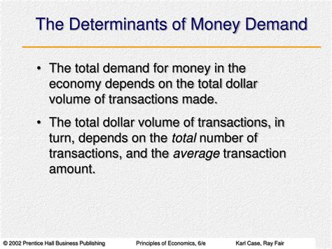 Ppt Money Demand The Equilibrium Interest Rate And Monetary Policy