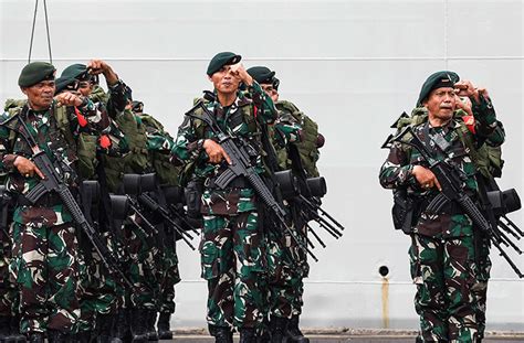 Panglima Tni Lepas Keberangkatan 850 Prajurit Satgas Operasi Pengamanan