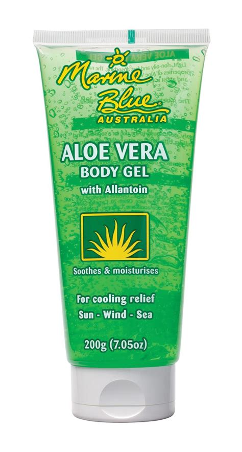 Marine Blue Aloe Vera After Sun Gel Uneedit Supplies Pty Ltd