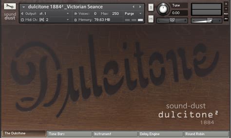 dulcitone 1884² by Sound Dust - Keyboard